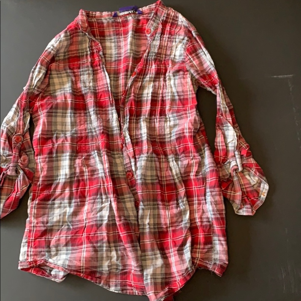 Miley Cyrus button you shirt